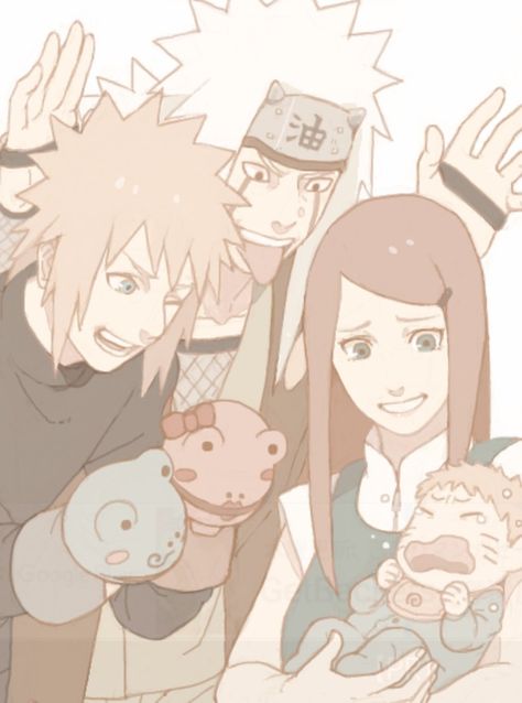 Media Tweets by おの@アンソロKブにて書店委託中 (@_mannmaruu) | Twitter Naruto And Himawari Fanart, Minato And Kushina Fanart, Naruto And Sasuke Kiss, Naruto Icon, Lucario Pokemon, Uzumaki Family, Naruto Family, The Ancient Magus Bride, Naruto Oc Characters