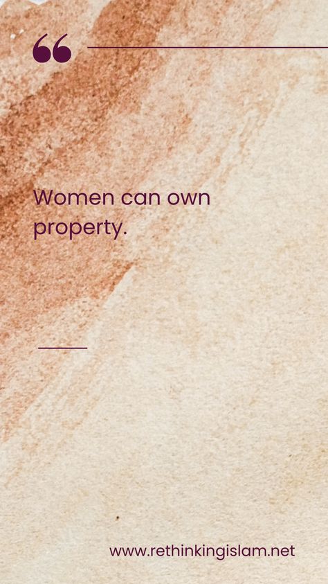 Learn about women's property rights in Islam, emphasizing ownership and financial empowerment. Financial Empowerment, Property Rights, Women Empowerment