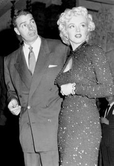 Joe Dimaggio Marilyn Monroe, Norma Jean Marilyn Monroe, Elia Kazan, Imperial Hotel, Joe Dimaggio, Gentlemen Prefer Blondes, Marilyn Monroe Photos, Famous Couples, Norma Jean