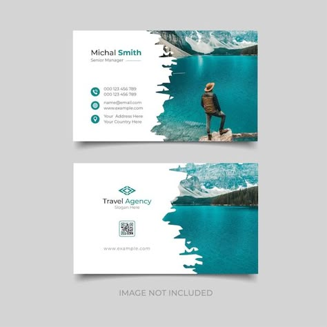 Tours And Travels Business Card Design, Travel Cards Ideas, Tourism Business Card, Travel Visiting Card Design, Tours And Travels Visiting Card Design, Travel Card Design, Travel Visiting Card, Name Card Design Creative, Visiting Card Creative