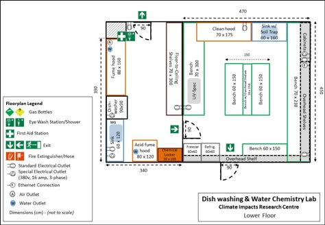 Chemistry Lab Design, Labs Plan, Eye Wash Station, Environmental Chemistry, Innovation Hub, Pathology Lab, Laboratory Design, Fume Hood, Lab Design