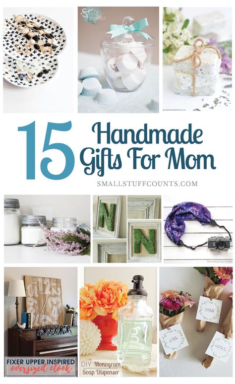 Check out these DIY gift ideas, all easy to create and perfect gifts for your mom's birthday, Mother's Day, Christmas or just because. Homemade Birthday Presents, Unique Corporate Gifts, Diy Easter Gifts, Birthday Presents For Mom, Diy Monogram, Gift Ideas For Mom, Diy Gifts For Mom, Mom's Birthday, Diy Gift Ideas