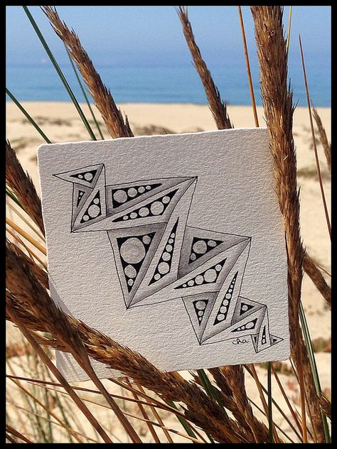 Ing Zentangle Pattern, Handmade Cards For Friends, Zantangle Art, Zentangle Artwork, Tangle Pattern, Tangle Doodle, Zentangle Designs, Tangle Art, Tangle Patterns