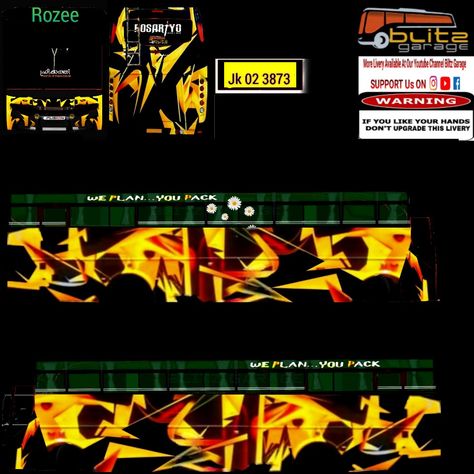 Bus Livery Ksrtc, Private Bus Livery, Sticker Bomb Wallpaper, Bus Livery, Black Car Wallpaper, Bus Skin, Bus Simulator Indonesia Livery Kerala, Bus Skin Design, Bus Games