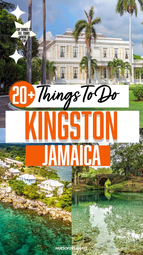 Bob Marley Museum, Things To Do In Jamaica, Devon House, Visit Jamaica, Jamaica Vacation, Kingston Jamaica, Jamaica Travel, Port Royal, Top List