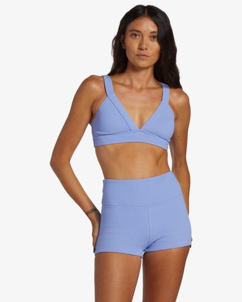 billabong, A/Div Surf Short Bikini Bottom, COSMIC BLUE (pjl0) Billabong Swim, Surf Shorts, Billabong Women, Waffle Knit, Billabong, V Shape, Womens Swim, Surfing, Purple