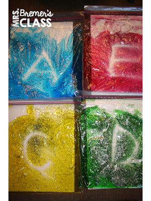 Squishy Bags: tactile printing activity {Click for instructions!} Lakota Language, Math Tips, Multisensory Activities, Sensory Bags, Name Activities, Task Boxes, Kindergarten Math Activities, Literacy Stations, Letter Activities