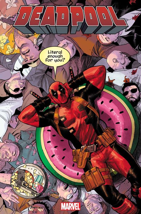 Deadpool Comic Cover, Deadpool And Spider Man, Comic Script, Marvel Comics Deadpool, Spider Man Comic, Deadpool Art, Back In Business, Deadpool Comic, The New Mutants