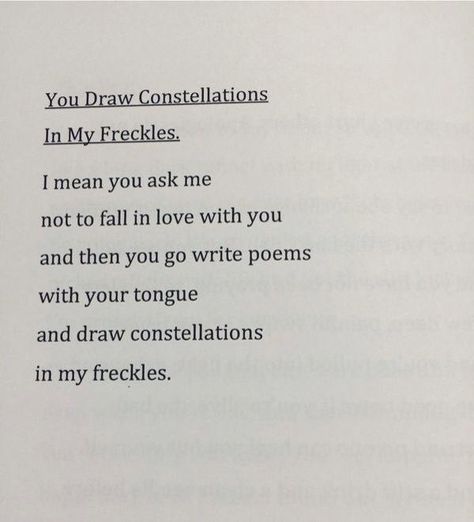 Clementine Von Radics, Freckles And Constellations, Thoughts Of You, Writing Poetry, It Gets Better, Poem Quotes, Book Addict, Future Boyfriend, Love Words