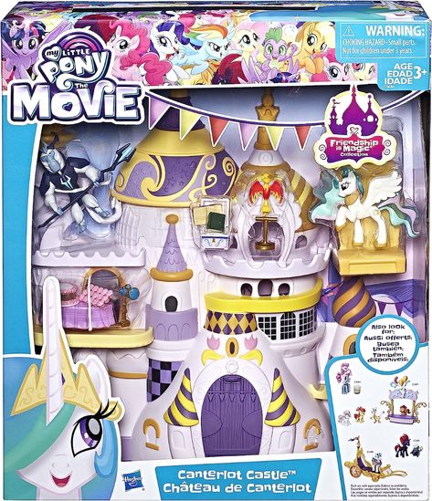 Amazon.com: My Little Pony Friendship is Magic Collection Canterlot Castle Playset : Toys & Games Canterlot Castle, Pony Gift, Little Pony Cake, Baby Alive, Friendship Is Magic, Mlp My Little Pony, Birthday Gifts For Girls, Toy Store, My Little Pony