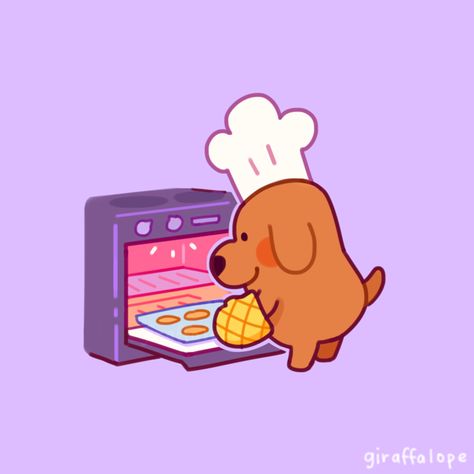 Local small business owner does his heckin best pic.twitter.com/Xery0ju3M6 Baking Illustration, Dog Baking, Lame Jokes, Silhouette People, Animal Doodles, Artist Alley, Kawaii Art, Dog Puppy, Small Business Owner