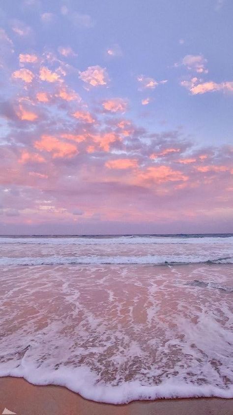 Pastel Beach Aesthetic, Photo Ciel, Pretty Sunsets, Pink Skies, Pastel Beach, Scenery Photography, Pretty Landscapes, Beach Wallpaper, Summer Wallpaper