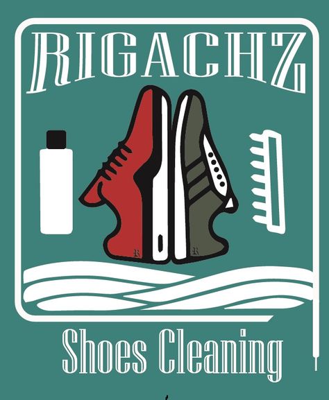 This logo is only for my exam on campus.  I Hope you Enjoy it Shoes Cleaning Logo, Shoe Logo Design, Sneaker Logo, Sneaker Cleaning, Laundry Logo, Brush Logo, Shoes Painting, Shoes Cleaning, Cleaning Logo