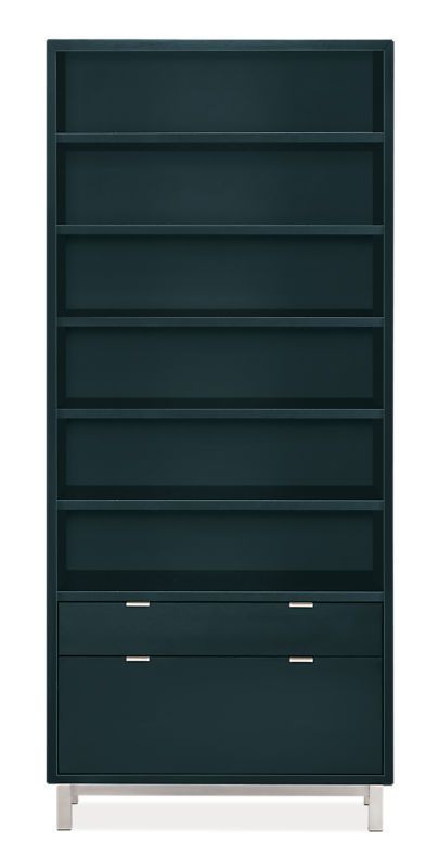 Bookcases With Doors, Modern Storage Furniture, Modern Bookcases, Bookcase Wall Unit, Room And Board, Filing Cabinet Storage, Entryway Inspiration, Office Storage Cabinets, File Drawer