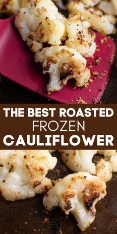 Frozen Cauliflower Rice Recipes, Roasted Frozen Cauliflower, Frozen Cauliflower Recipes, Cooking Frozen Green Beans, Parmesan Roasted Cauliflower, Frozen Cauliflower, Roasted Cauliflower Recipes, Mayo Recipe, Frozen Cauliflower Rice