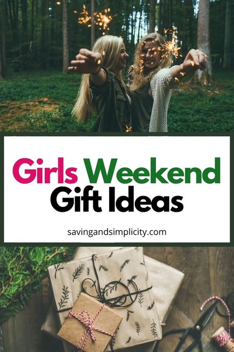 Girls weekend is one of the most highly anticipated weekends of the year. No matter your budget or where you are headed discover tips and tricks to help make your girls getaway amazing. Plus what to pack, girls weekend activities and your must have girls weekend gift ideas. Girls Cabin Weekend Ideas, Girls Getaway Weekend Gifts, Girls Weekend Food, Girls Weekend Ideas, Girls Weekend Gifts Bags, Girls Trip Gifts Bags, Cabin Weekend, Girls Weekend Gifts, Girls Weekend Getaway