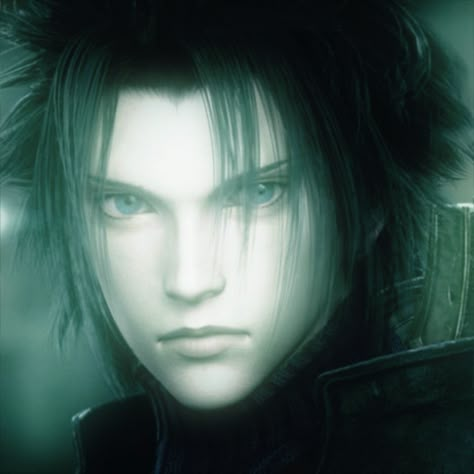 Zack Final Fantasy Icon, Zack Fair Pfp, Final Fantasy Zack, Zack Fair Icon, Fantasy Icon, Blingee Emo, Dc Banner, Zack Fair, Vincent Valentine