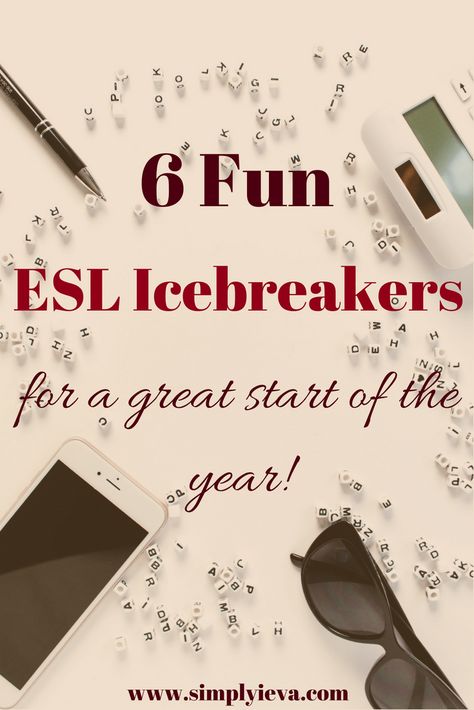 ESL icebreakers for the first day. ESL icebreakers for kids, teens and adults. Teaching Esl To Adults, Esl Lesson Plans Intermediate, Esl First Day Activities, Esl Beginners, Teaching Adults, Icebreaker Games, Esl Ideas, First Day Activities, Esl Teaching Resources