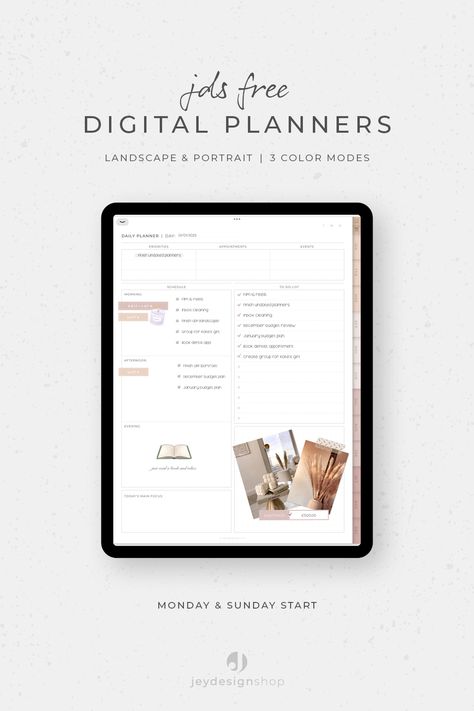 Free Digital Planners Bundle: - Landscape, Neutrals - Landscape, White - Landscape, Dark mode - Portrait, Neutrals - Portrait, White - Portrait, Dark mode Free Undated Digital Planner, Landscape Dark, Productivity Challenge, Planning Apps, White Landscape, Landscape Portrait, White Portrait, Daily Page, Dark Mode