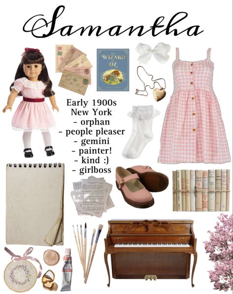 Everyday Cosplay Outfits, American Girl Aesthetic, Samantha Parkington Aesthetic, American Girl Dolls Aesthetic, Samantha Parkington, Samantha American Girl Aesthetic, Pleasant Company Samantha, American Girl Doll Aesthetic, Samantha American Girl Costume