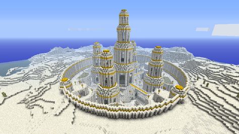 A great Desert City by topazamaranth Mega Base Ideas, Desert Mega Base Minecraft, Minecraft Desert Base, Desert Port Minecraft, Desert Castle Minecraft, Desert Portal Minecraft, Minecraft Fortress, Portal Knight, Mega Base