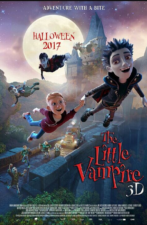 The Little Vampire, Tam Film, Little Vampire, Good Animated Movies, A Wrinkle In Time, Film Anime, Film Disney, Vampire Hunter, Old Cartoons