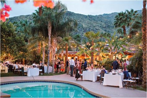 Palm Springs Casa De Monte Vista Wedding // Stacee Lianna Photography Palm Springs Wedding Venues, Beautiful Mountain View, Boutique Hotel Wedding, Wedding Palm Springs, Budget Wedding Venue, Palm Springs Hotel, San Jacinto Mountains, Palm Springs House, Palm Springs Home