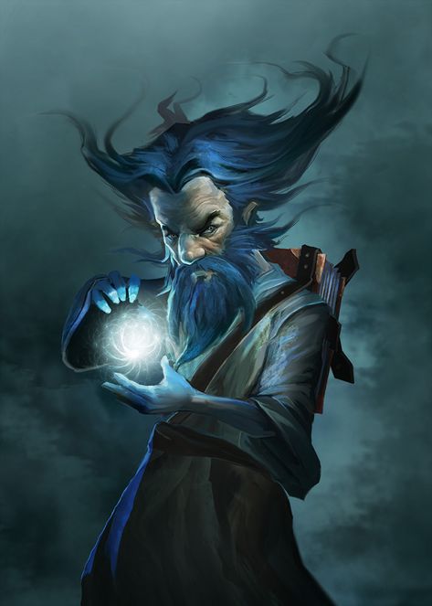 WHISP - Gnome Wizard by mattforsyth on DeviantArt Gnome Dnd, Gnome Wizard, Fantasy Wizard, Fantasy Portraits, Fantasy Races, Dungeons And Dragons Characters, Dnd Art, Wow Art, Fantasy Warrior