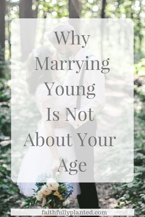 How young is too young to get married? The opinions on this differ, but marriage-readiness has a lot more to do with something else besides your age. Find out more here! Marriage Devotional, Getting Married Young, Marriage Encouragement, Young Marriage, Business Mom, Relationship Things, Dream Marriage, Marrying Young, Preparing For Marriage