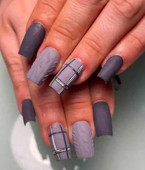 Top Ten Nail Trends 2023 Rainbow Manicure, Plaid Nail Designs, Swirl Nail Art, Ten Nails, Nail Looks, Airbrush Nails, Spring Nail Designs, Plaid Nails, Nice Nails