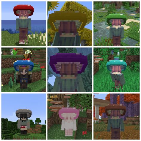 Minecraft Tree, Mc Mods, Alien Plants, Tiny Mushroom, Crafting Recipes, Cool Minecraft Creations, Minecraft Mobs, Organic Structure, Baobab Tree