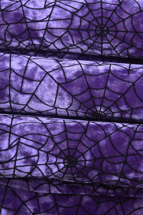 Purple Gothic Aesthetic, Dark Purple Witch Aesthetic, Black And Purple Goth Aesthetic, Purple Halloween Decor, Purple Goth Aesthetic, Goth Fabric, Dark Purple Gothic Aesthetic, Purple Goth Background, Dark Purple Whimsigothic