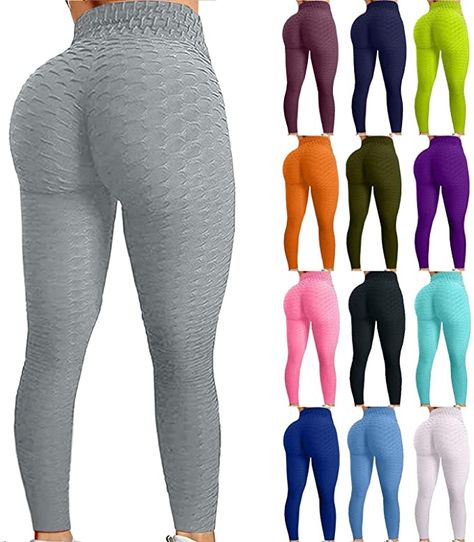 Amazon.com: Lykmera Famous TikTok Leggings, High Waist Yoga Pants for Women, Booty Bubble Butt Lifting Workout Running Tights: Clothing Yoga Leggins, Running Trousers, Sport Woman Fitness, Sport Women, Yoga Legging, Exercise Leggings, Hip Lifts, Running Yoga, Sport Tights