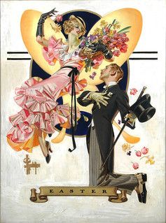 Butterfly Couple, Joseph Christian Leyendecker, Academic Drawing, Illustration Kunst, Frederic Remington, Hur Man Målar, Illustration Vintage, Art Et Illustration, Norman Rockwell