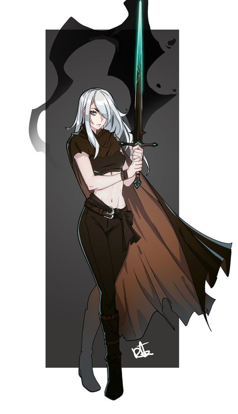 ArtStation - Stylized 2D Pieces Pathfinder Character, 다크 판타지, Dungeons And Dragons Characters, D&d Dungeons And Dragons, Dnd Art, 판타지 아트, Female Character Design, Dnd Characters, Fantasy Artwork