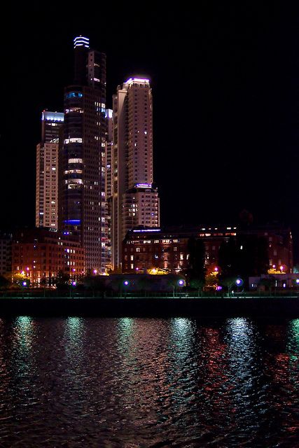 Puerto Madero de noche Ciudad Aesthetic, Puerto Rico At Night, City Night Lights Aesthetic, Puerto Rico Glowing Water, Bioluminescence Beach Puerto Rico, Buenos Aires Nightlife, Travel Marketing, A Kind Of Magic, Night Pictures