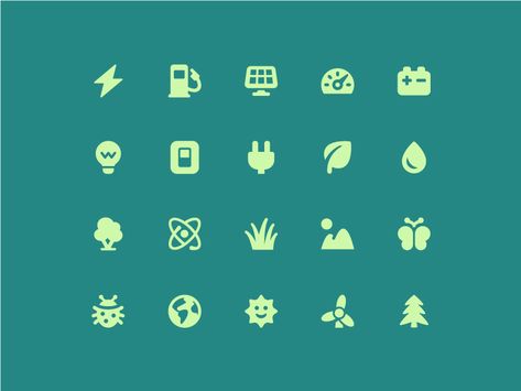 Energy  environment icons Modern Iconography, Mission Icon, Beer Branding Design, Energy Icon, Corporate Icons, Game Icon Design, Graphic Design Assets, Brand Icon, Simple Icon