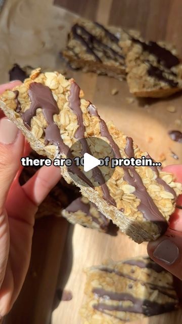 Tati Chermayeff on Instagram: "stop spending $5 per protein bar & make these homemade high-protein, chewy protein bars recipe 🔥 They’re made with simple ingredients like rolled oats, maple syrup, protein powder, and mini chocolate chips. No peanuts and no tree nuts in this recipe!

.

Comment “protein bars” below and I’ll DM you the link!

.

OR GOOGLE “Healthful Blondie Protein Bars”
.

.

#protein #snack #breakfast #snackideas #nutfree #proteinrecipes #proteinbar #mealprep #recipe #healthyrecipes #oats #chocolate #proteinpowder 
https://healthfulblondie.com/nut-free-protein-bars/" Mealprep Recipe, Protein Bars Recipe, Oats Chocolate, Stop Spending, Protein Bar Recipes, Protein Snack, Protein Bar, Bars Recipe, Tree Nuts