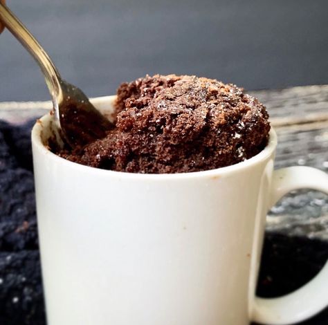 #1 Best Selling Cassava Flour on Instagram: “Sometimes, especially these days, you just need a chocolate pick me up and this quick and easy grain-free chocolate mug cake is perfect!!…” Microwave Brownie Recipe, Aip Cake, Gooey Chocolate Mug Cake, Chocolate Mug Cake Recipe, Paleo Mug Cake, Cassava Flour Recipes, Microwave Brownie, Perfect Chocolate Cake, Mug Cake Recipe