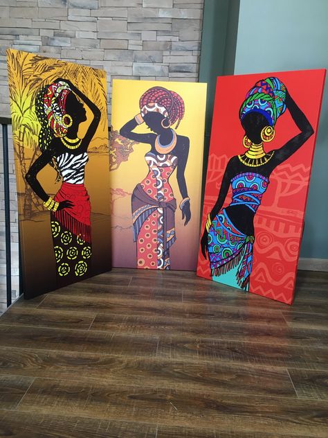 Artwork Traditional, Patterns Drawing, Remembrance Day Art, Africa Art Design, Mural Art Design, Scratchboard Art, African Artwork, African Women Art, African Paintings