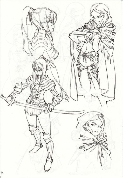 Yoh Yoshinari, Character Model Sheet, Character Design Sketches, Sketch Inspiration, Character Design Animation, Character Design References, Drawing Poses, Anime Inspired, Design Sketch