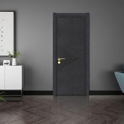 HDF doors JS-1005A Modern design HDF doors black color with gray veneer for interior use,Black color with gray veneer is new color and fashion one in the future , Life records of our bit,such as memory in the memory ,the excerpts of the precious episodes.Let us learn to cherish,know how to love.In every day of contact with him to find the direction of the lighthouse. White Wood Door, Black Composite Door, 4 Panel Doors, Guide To, Flush Doors, Door Design Modern, Door Manufacturer, Modern Door, Wood Door