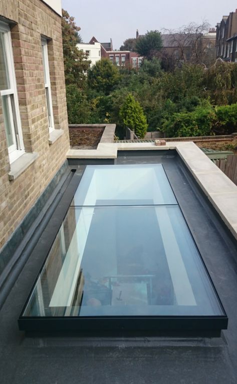 Contact us today and check our competitive prices   quote@dmwindowsolutions.co.uk Flat Roof Lights, Flat Roof Skylights, House Entrance Doors, Bi Fold Doors, Flat Roof Design, Bungalow Extensions, Flat Roof Extension, Roof Skylight, Skylight Design