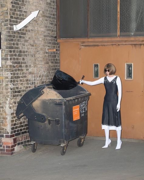 BROKEN GALERIÉ | Anna in Berlin for 10Magazine Wearing all Balenciaga Winter '22 Photography by @raphaelbliss Concept/Styling/Casting by @betsyjohnson_… | Instagram The Inbetween, Instagram Image, Image Consultant, Model Inspo, Anna Wintour, Photography Projects, Conceptual Art, Fashion Shoot, Office Fashion