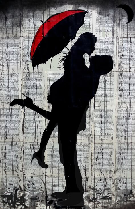 Abstract Romantic Art, Simple Sunset, Newspaper Painting, Painting Ideas Easy Simple, Loui Jover Art, Acrylic Painting Ideas For Beginners, Painting Ideas Easy, Loui Jover, Acrylic Painting Ideas