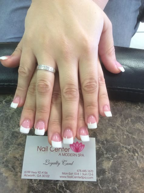 2000 French Tip Nails, 2007 Nails, Chunky French Tip Nails, Nails Art Acrylic, 2000s Nails, Summer Nail Art Ideas, Solar Nails, Summer Nail Art, French Tip Acrylic Nails