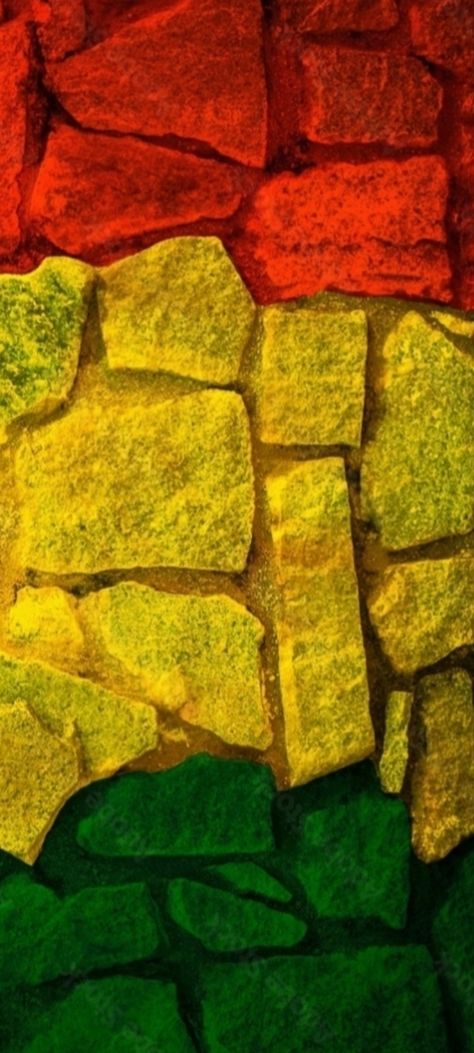 Bricks in rasta reggae colors  Cropped mobile wallpaper 1080x2400 Rasta Colors Background, Rasta Colors Wallpapers, Rasta Wallpaper, Reggae Wallpapers, Reggae Colors, Rasta Colors, Rap Lyrics Quotes, Rap Lyrics, Lyrics Quotes