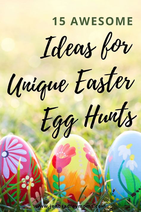 13 fun and unique Easter egg hunt ideas Check more at My profile Easter Fun With Kids, Easter Egg Treasure Hunt Ideas, Diy Easter Egg Hunt Ideas, Easter Egg Hunt When Its Raining, Easter Eggstravaganza Ideas, Easter Egg Hunt For Husband, Different Easter Egg Hunt Ideas, Egg Hunt For Toddlers, Egg Hunting Ideas