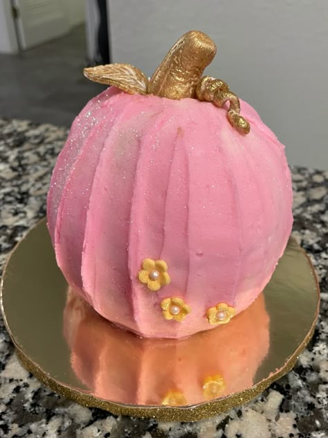 Pink Pumpkin Cake Smash, Pink And Orange Pumpkin Cake, Pink Pumpkin Smash Cake, Pumpkin First Birthday Girl Cake, Fall Smash Cake Girl, Pumpkin Smash Cake 1st Birthdays, Orange Pumpkin Cake, Pink Pumpkin Cake, Pumpkin First Birthday Cake