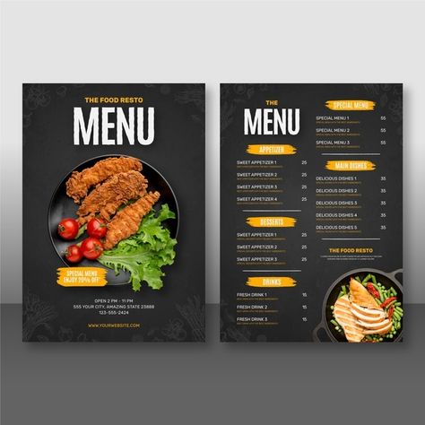 Menu Sushi, Healthy Restaurant Food, Sweet Appetizer, Sushi Menu, Menu Card Design, Healthy Food Menu, Menu Flyer, Food Menu Template, Healthy Restaurant